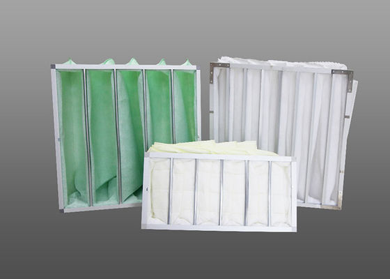Kompozit Nonwoven% 95 Verimlilik F8 Cep Torba Filtreleri