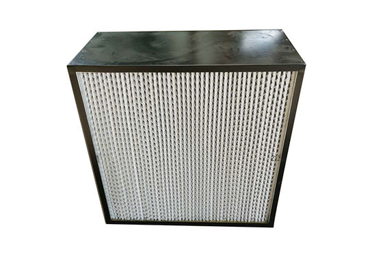 Galvanizli Sac Yüksek Verimli HEPA Hava Filtresi