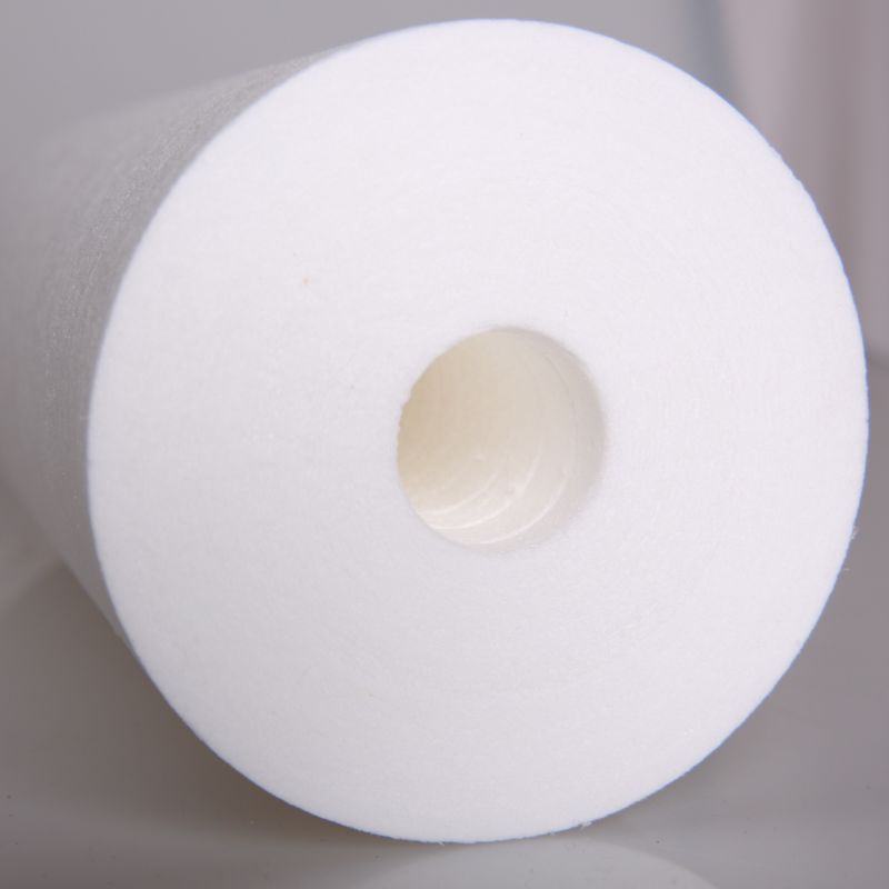 Nonwoven Kumaş% 100 Bfe99 PP Spun Filtre Kartuşu